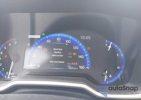 2022 Toyota Corolla Hybrid Le из США, поврежденный, VIN JTDEAMDE8N3010037